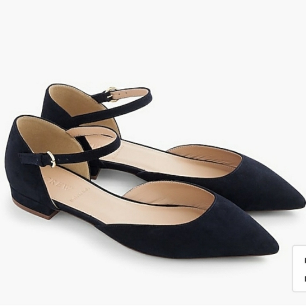 J. Crew Lily suede shoes
